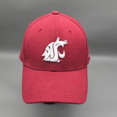 WSU Cougars Hat Cap Fitted Medium Large Washington State College Sports Adult