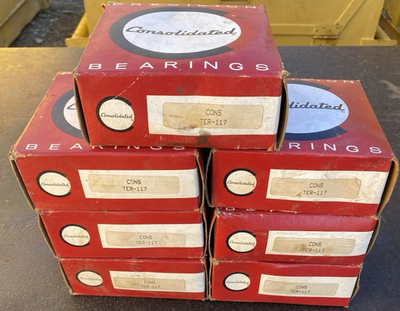 #ad NEW CONSOLIDATED BEARING SEALS MODEL NUMBER # TER 117 TACONITE SEALS $285.00