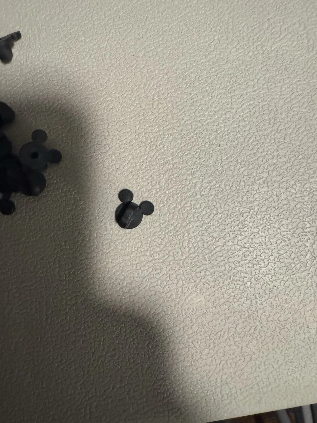DISNEY RUBBER PIN BACKS PACK OF 10 MICKEY MOUSE PIN BACKS - USA SELLER!