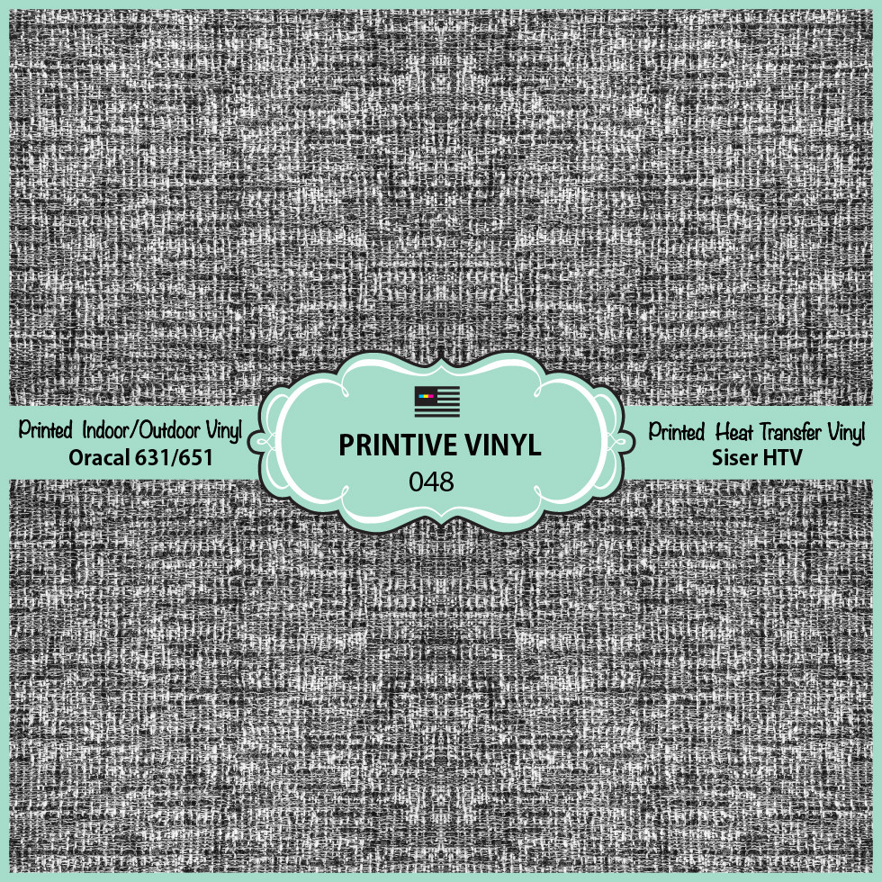 Black Burlap Iron-On HTV Vinyl by Siser 048 Patterned Adhesive