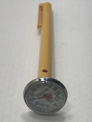 Taylor Professional Chef's 1 Inch Instant Read Thermometer Cooking Open Box