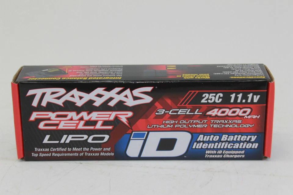 TRAXXAS TRX 2849 X 4000mAh 11,1V 3-Zellen 25C LiPo mit iD-Stecker NEU in OVP - Bild 4 von 4