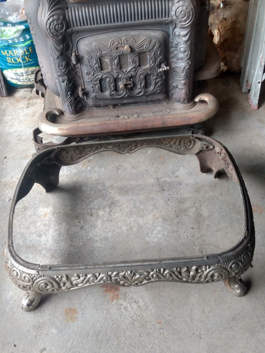 Old Vintage ACORN Cottage Wood Burning Parlor Stove VG CONDITION | eBay