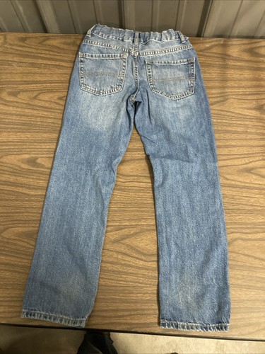 Lot Of 5 Kids Jeans Size 8 Denizen, Wrangler, And Place With Adjustable Waist - Picture 16 of 16