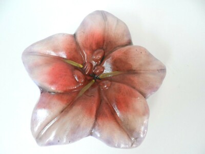 Floating Ceramic Flower for Garden Ponds from Transpac - Lilly or Morning Star (