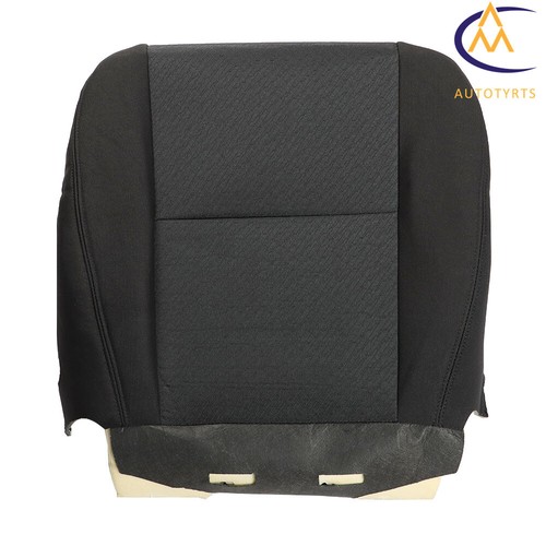 Fit For Chevy Silverado 07-14 Black Cloth Driver Bottom Seat Cover&Foam Cushion - Foto 9 di 24