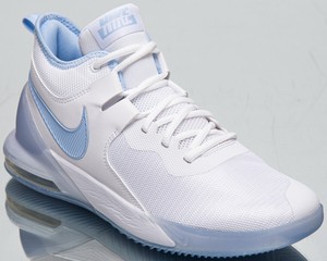 clear blue nike shoes