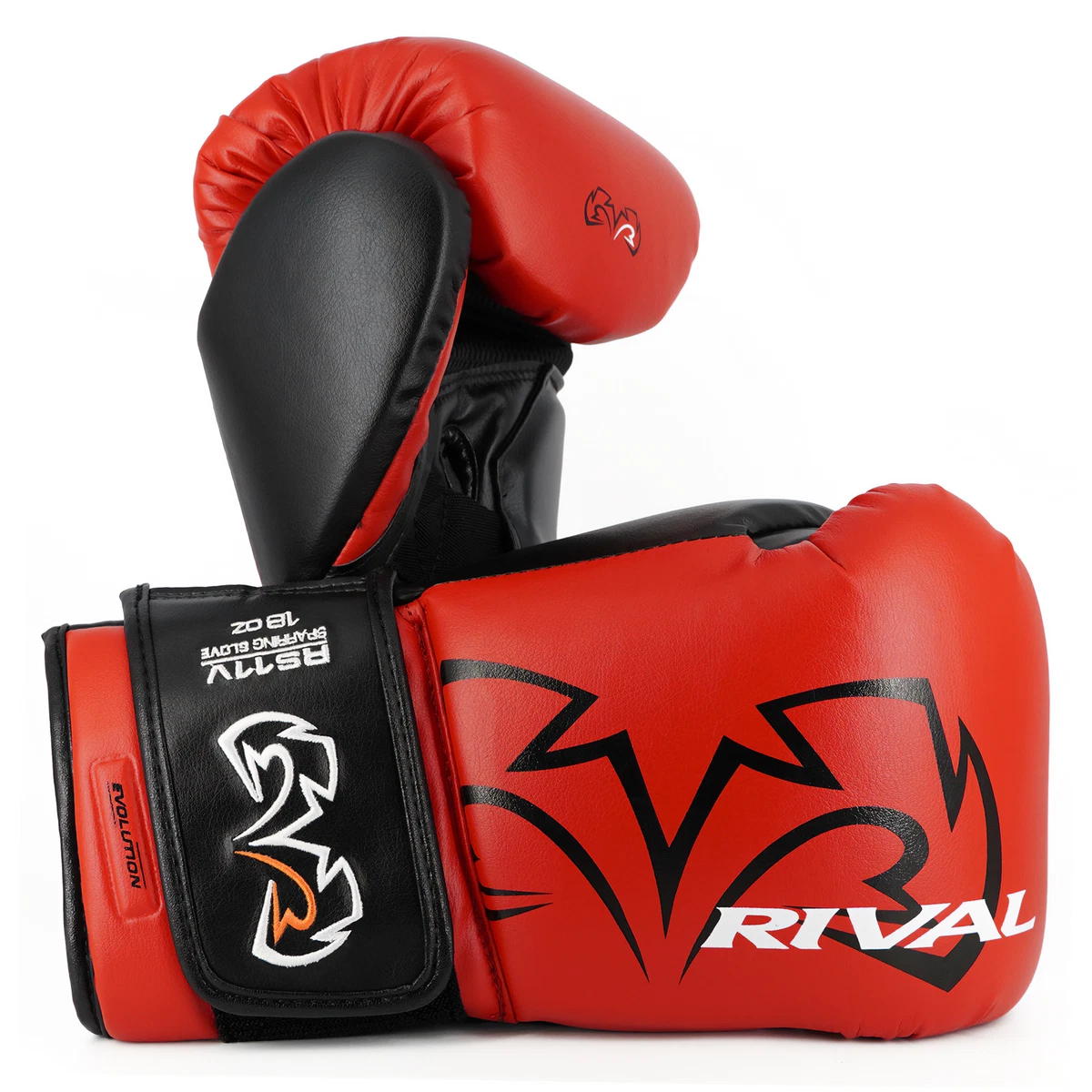 16oz Rival Boxing Evolution RS11V Hook and Loop Sparring Gloves