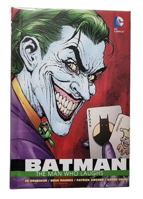 DC COMICS Batman The Man Who Laughs Hardcover Mini Novel 5'' x 7  144 Pages - NEW