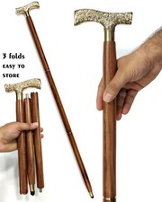 Walking Stick - Men Derby Canes and Wooden Walking Stick for Men and Women - 37"