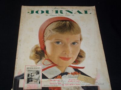 1951 JANUARY LADIES' HOME JOURNAL MAGAZINE - JOAN WESTFALL FRONT COVER - E 4476