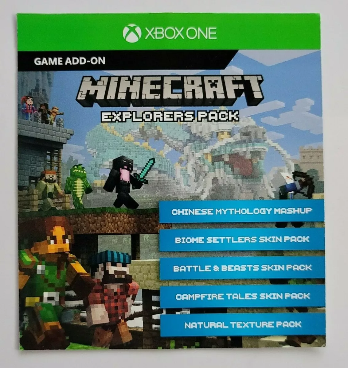 Minecraft Xbox 360 Edition, New Skin Pack 1