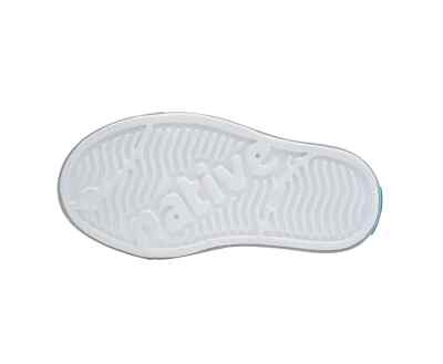 Native Shoes Z4669* Unisex Kids White 'Robots' Jefferson Slip-On