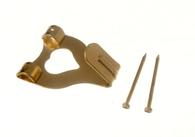 Maniglia Per Persiana In Ottone Placcato Acciaio EB Viti | Onestopdiy