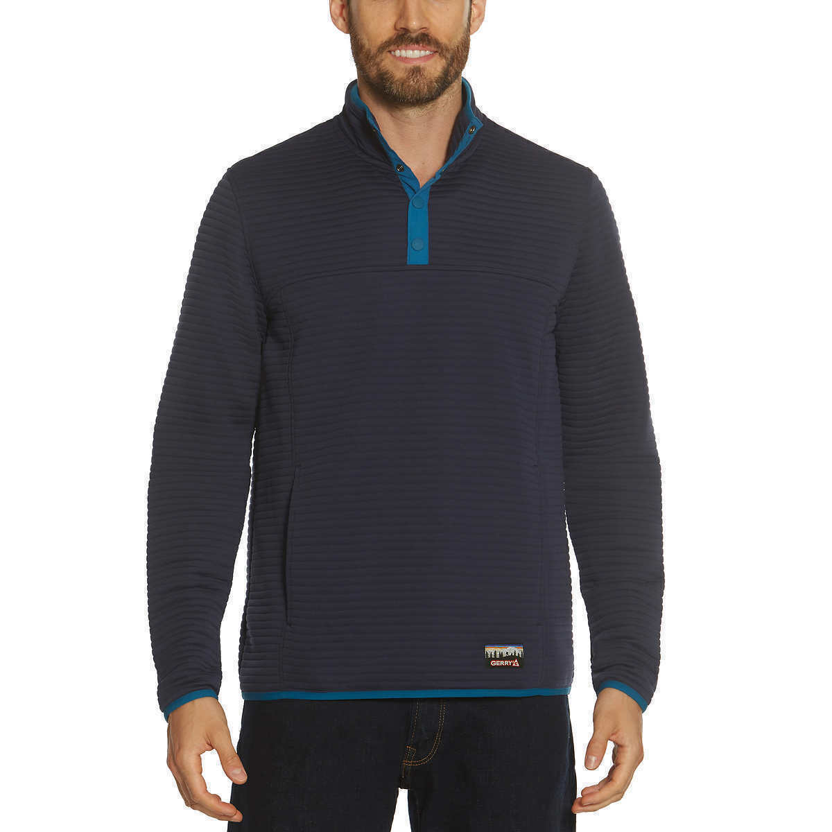 Ottoman ¼ Snap Front Pullover | eBay