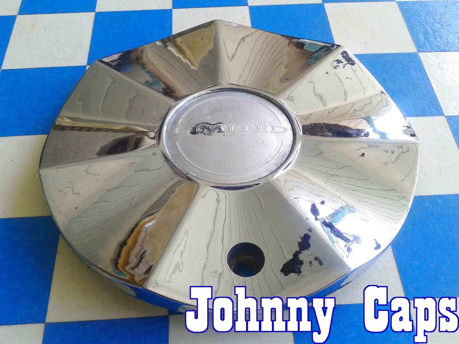 LIMITED Wheels [36] CHROME Center Caps # A-341 Custom Wheel Center Cap (1)