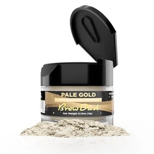 Pale Gold Brew Dust 4g | Metallic Shimmer for Garnishes & Drinks 100% Edible