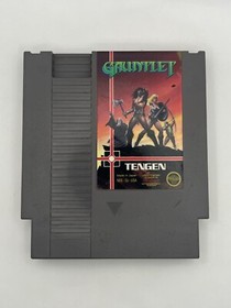 Gauntlet NES Nintendo - Cartridge Manual & Poster /w Reg Card TESTED WORKS