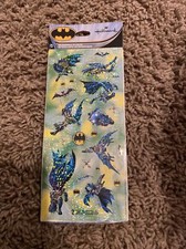 Rare Hallmark metallic 2016 NOS Stickers DC Bat BATMAN PRISMATIC Holographic 9