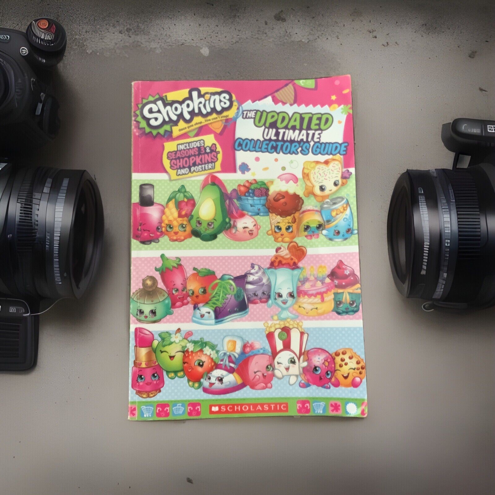 Shopkins Book Updated Ultimate Collector's Guide Scholastic Collectible Limited