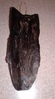 Hand carved strong and  brown  Ebony wood mask and  Elephant  attached.  — photo 3