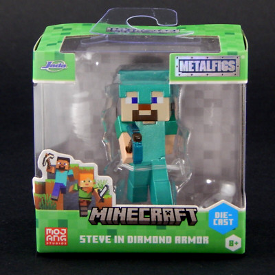 Minecraft Metalfigs Steve In Diamond Armor Jada 2024