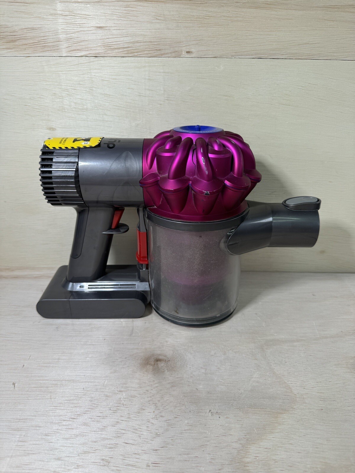 Dyson V6 SV04 Gray and Pink Cordless Handheld Vacuum Cleaner For Parts