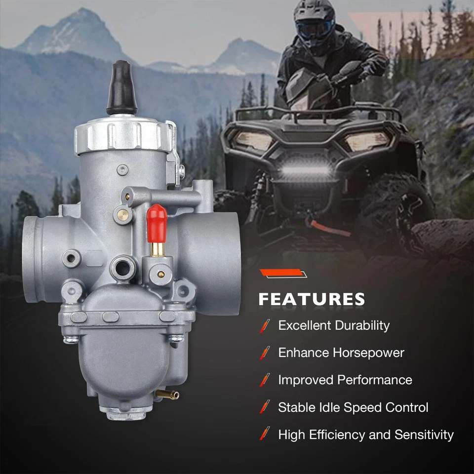 3130710 Carburador 2 Tiempos Ajuste 94-99 Polaris Sport Trail Blazer Scrambler 400L Foto 2 de 4