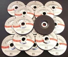 10pcs  4" GRINDING WHEELS FITS MAKITA  ANGLE GRINDER 5/8" ARBOR HOLE 1/4" THICK