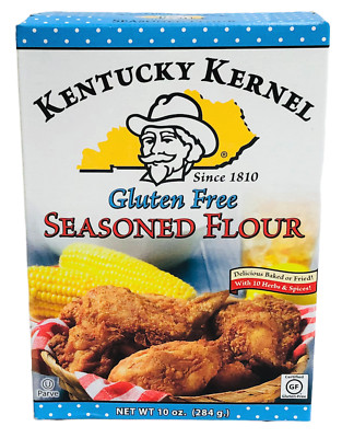 Kentucky Kernel Gluten Free Seasoned Coating Breading Flour 10 oz