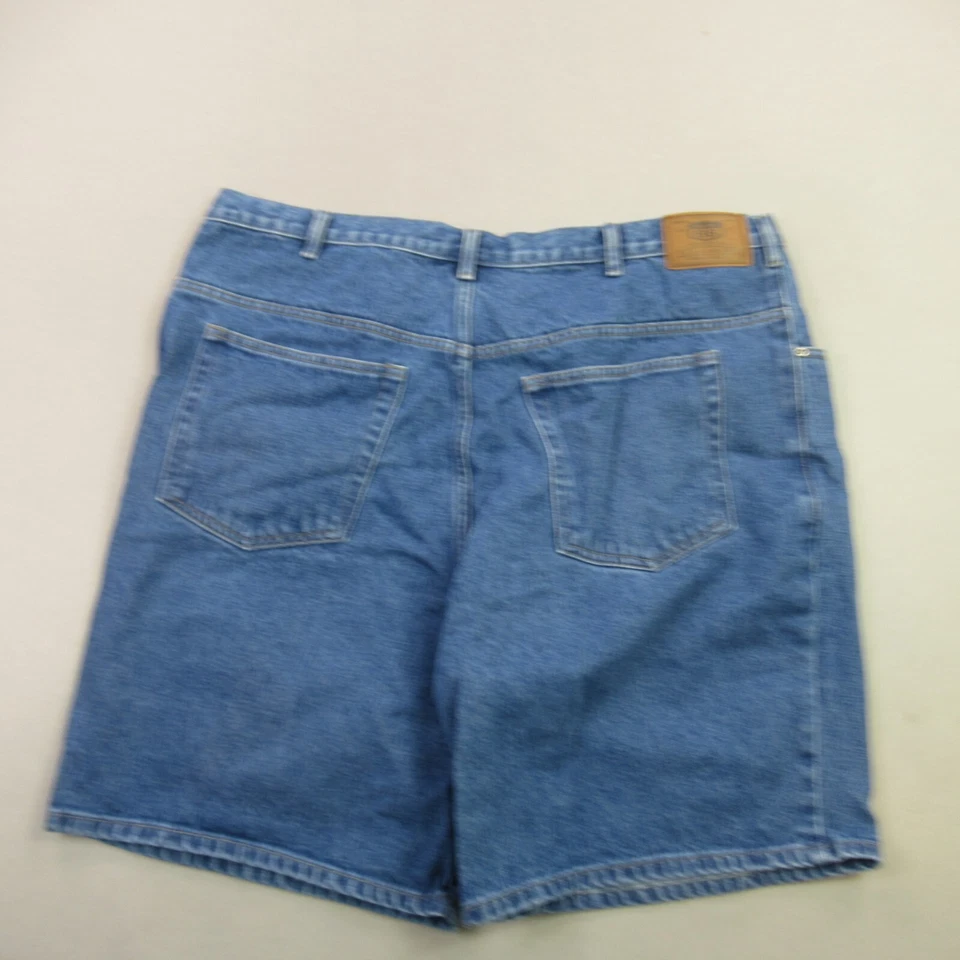 Pantalones Cortos Route 66 Para Hombre 44 Bolsillos Chinos Informales Aire Libre Azul Jean Denim Foto 4 de 4