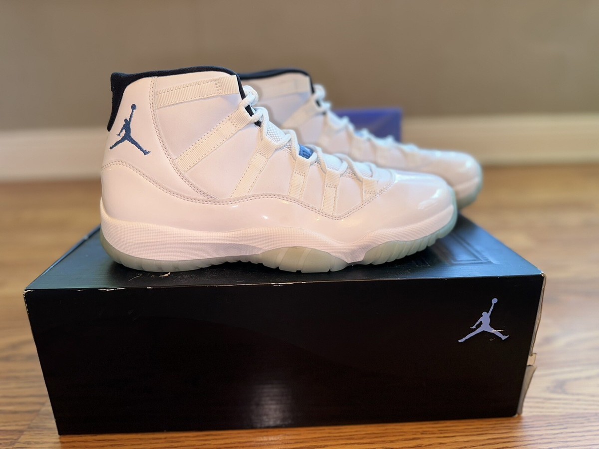 2014 Air Jordan Retro 11 LEGEND BLUE Size 10 378037-117 Nike