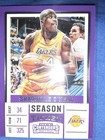 2017-18 PANINI CONTENDERS SEASON TICKET SHAQ SHAQUILLE O'NEAL LAKERS #45 MVP HOF