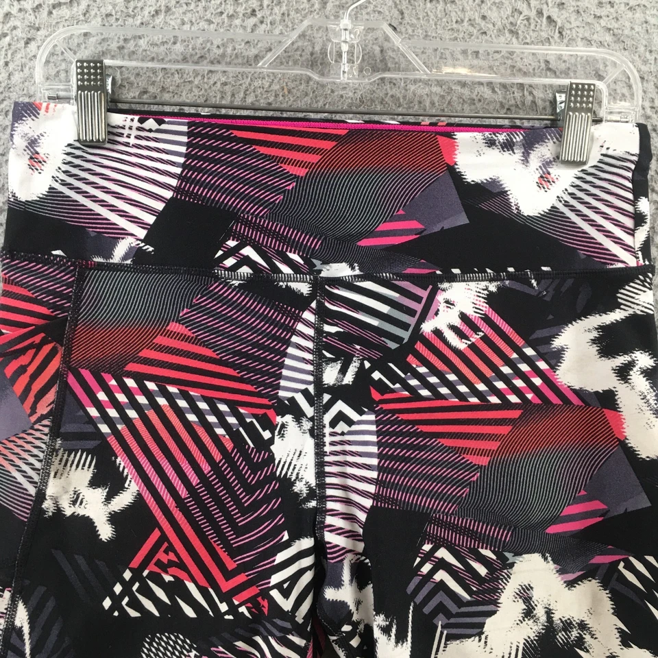 Calvin Klein Biker Shorts Womens L (Actual 30X9) Multicolor Geometric Pattern - Image 2 of 4
