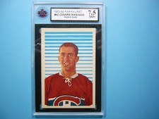 1963/64 PARKHURST NHL HOCKEY CARD #40 CESARE MANIAGO ROOKIE KSA 7.5 NM+ PARKIE