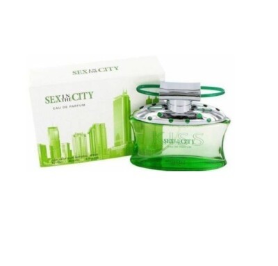 Sex In The City Perfume Set of 4 Bottles LUST KISS LOVE COSMO 3.3