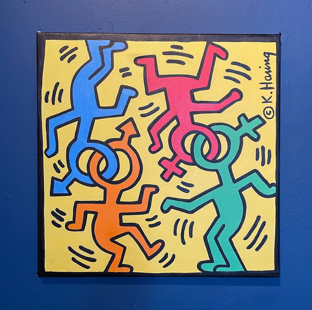 Keith Haring Art Paintings for sale | eBay