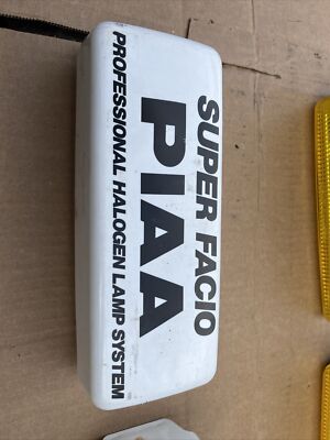 PIAA PROFESSIONAI HALOGEN LAMP SYSTEM カバ PIAA 70 HALOGEN FOG LIGHTS LAMPS 130W NEW NOS 7051 See Pics YELLOW