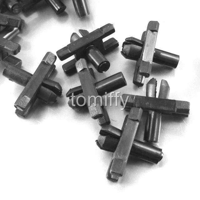 30 Pcs For BMW E10 1602 2002 2002Tii Body Side Moulding Clips Upper Belt Molding - Imagem 4 de 4
