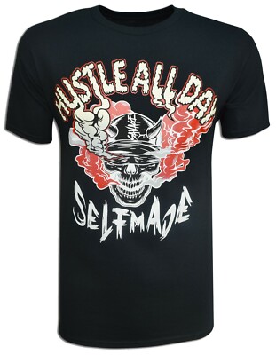 Hustle All Day Tee Self Made Savage Money Maker NEW Men Women Graphic T-Shirts