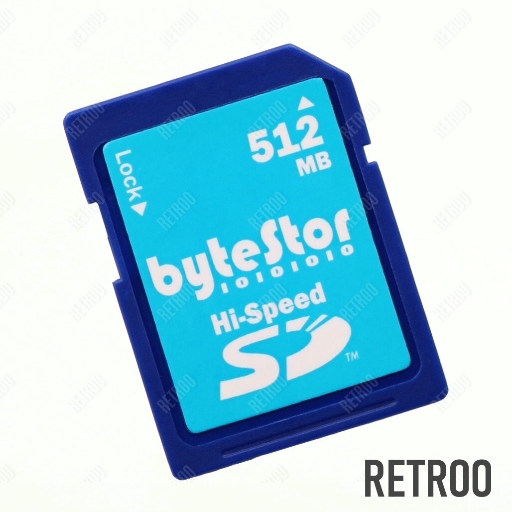 Toshiba 512 Gb Microsd ByteStor SD 512MB Memory Card Secure