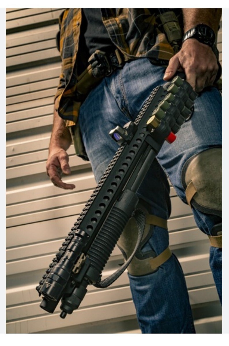 SureShell Carrier w/Fallon™ Rail for Remington TAC 14 Heat Shield
