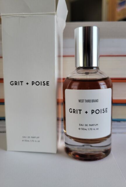 West Third brand GRIT + POISE Eau de parfum 50ml 1.70 FL OZ unisex nib