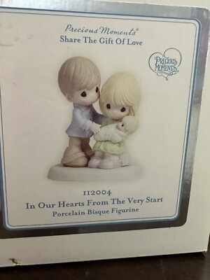 Precious Moments figurine - In Our Hearts From The Very Start