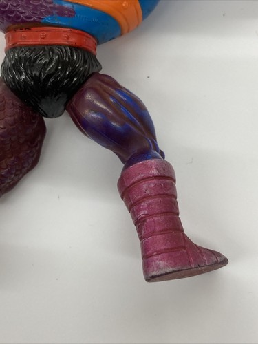 Vintage MOTU 1984 Two Bad With Flat Back Masters of The Universe Mattel G - Picture 11 of 12