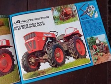 Brochure TRATTORE SAME CASSANI SAMETTO LINEA a V 4x4 VIGNETO FATTORIA 1965