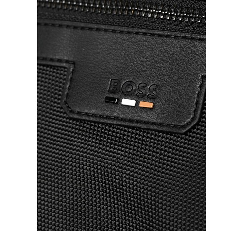 Boss Sac à Bandoulière Homme avec Logo Sur Avant Ray N NS Zip 50536169 Noir - Photo 2 sur 5