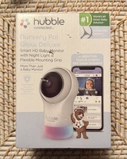 Hubble Connected Nursery Pal Glow, Smart HD Baby Monitor Camera W/ Night Light
