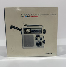 ETON Hand-Crank FR300 Multi-Purpose AM/FM/TV-VHF Radio NOAA Weather Emergency