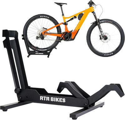 RTR BIKES Brutus Fahrradständer Boden   Profi Hinterradständer Für E-Bike & MTB 